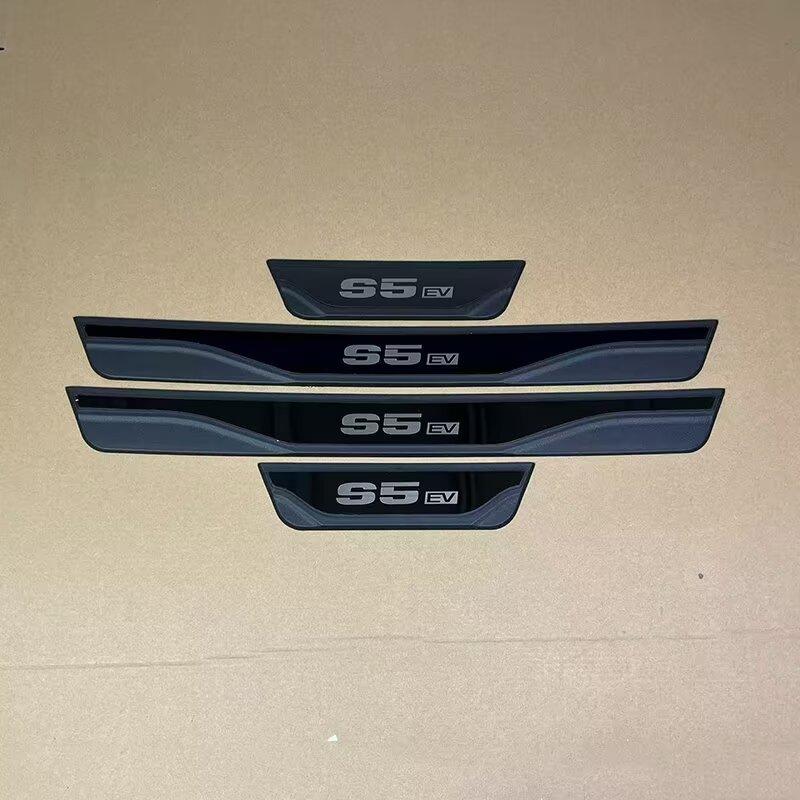 Per MGS5 MG S5 EV 2024 2025 2026 2027 Ricambi Auto Copri Sottoporta Piastra Battitacco Protezione Proteggi Pedale Accessori Styling Auto