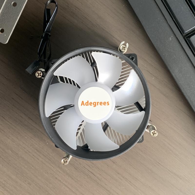 CPU Air Cooler 4PIN Copper Core 90MM RGB PC Processors Cooler for Intel 1150/1151/1155/1156/1700/1200/1366/2011/2011-3/X99/X79