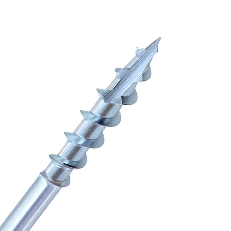 100Pcs Pocket Hole Screws Coated Cross Self Tapping Screw St4 Drive Screw Hole