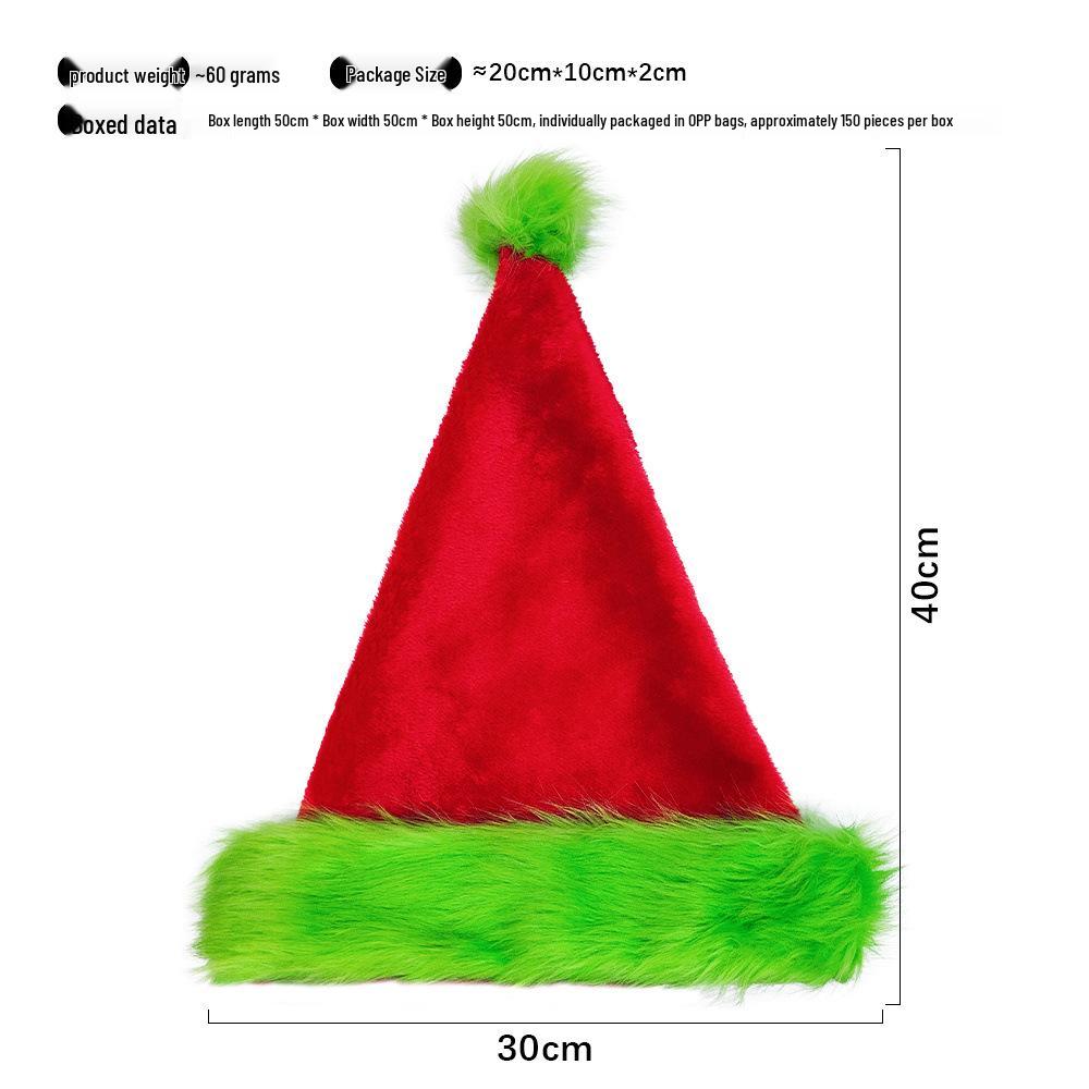 Grinch Apple Christmas Arm Decorations - Cute & Funny Masquerade Props