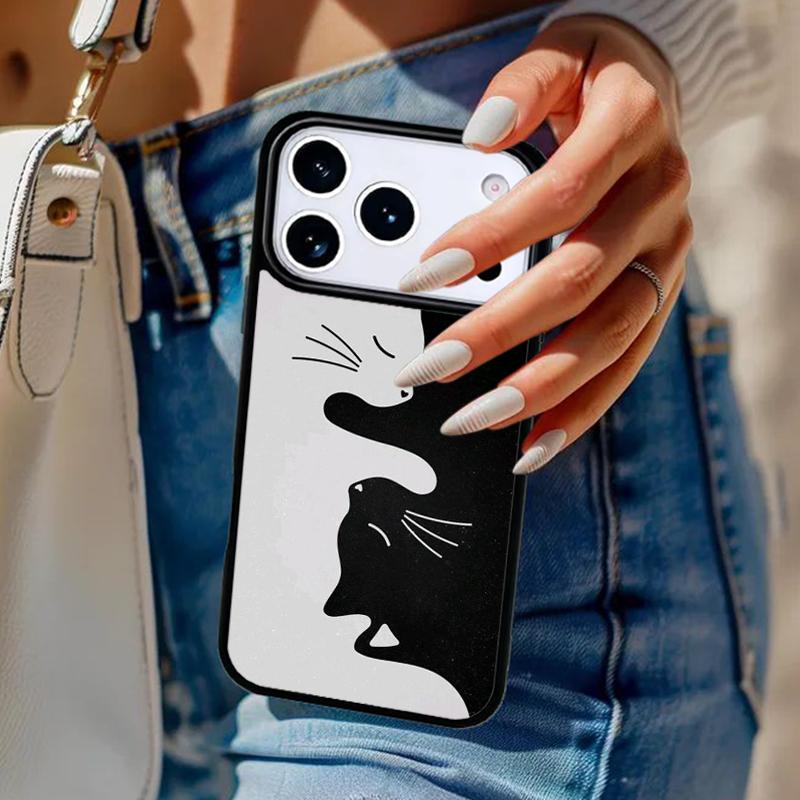 Süße Katzen-Handyhülle Für iPhone 17 Air 14 15 13 12 Max Hülle Für Apple 14 15 16 16e 11 Pro Max Plus