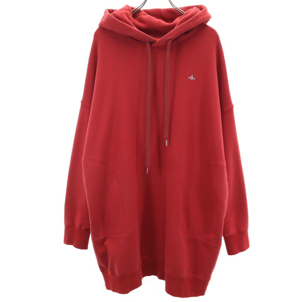 Vivienne Westwood RED LABEL Japanese Orb Long sleeve long Parker o Red Women Used