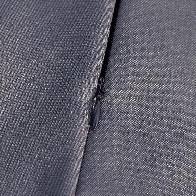 Women's Gray Textured Culottes - High Waist A-Line for Spring/Summer 2025