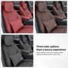AIT1 Leather Car Seat Headrest Neck Pillow Lumbar Support For Lexus F SPORT LBX NX RX 350h 450h ES UX 300e GS IS LS LX CT LC RC GX460