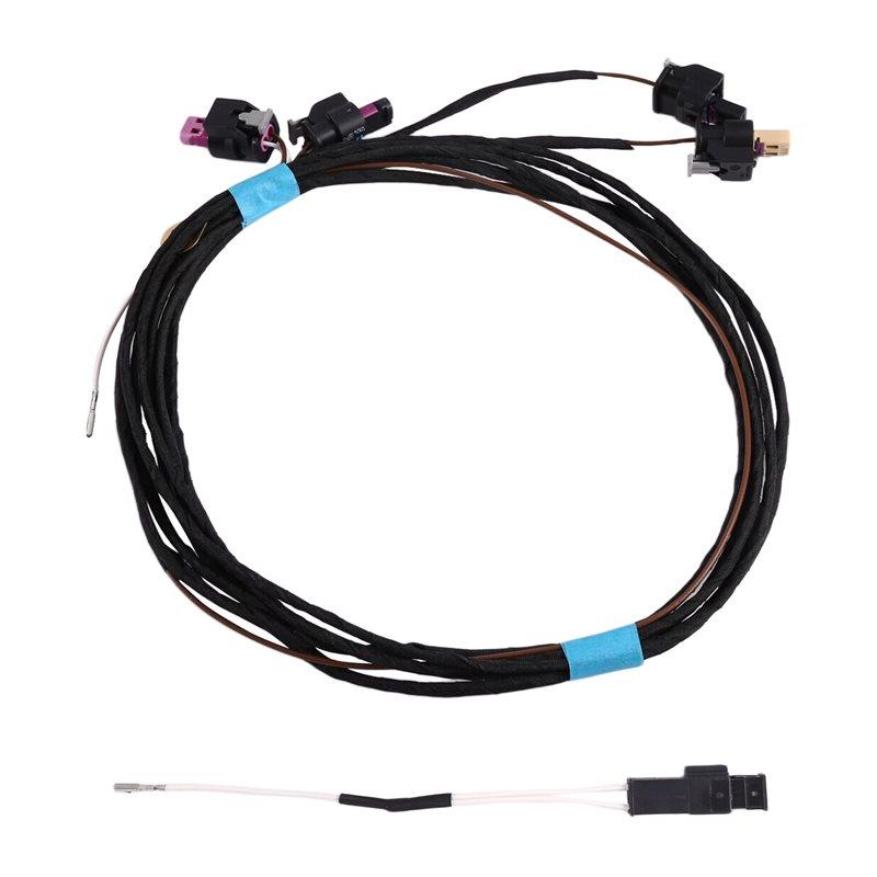 For VW ID. 4 Compatible Led Wire Harness Front Bumper Light Bar Logo Lamp Car Parts