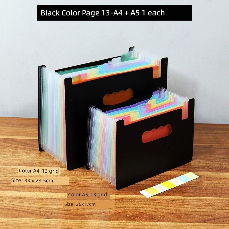 A3 File Holder Satchel Folder Vertical Student Art Works Favorites Poster 8K Manuscript Folder Large Capacity