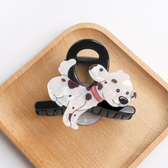 Hair Claw Cartoon Animal Design Back Head Hair Clip Anti-slip Teeth Strong Grip Shark Hair Clip Versatile Hair Accessory