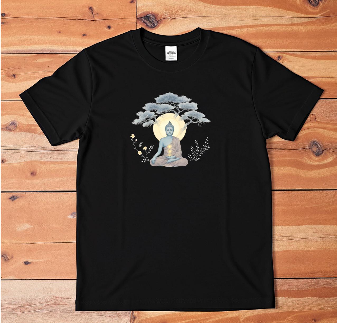 Buddha Meditation T-Shirt | Spiritual Zen Graphic Tee | Mindfulness Yoga Shirt XXXL