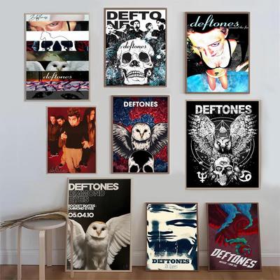 Deftones Singer Poster Home Furnishing decoration Highend Kraft paper Poster Wall Painting Study Home Living Room Decoration