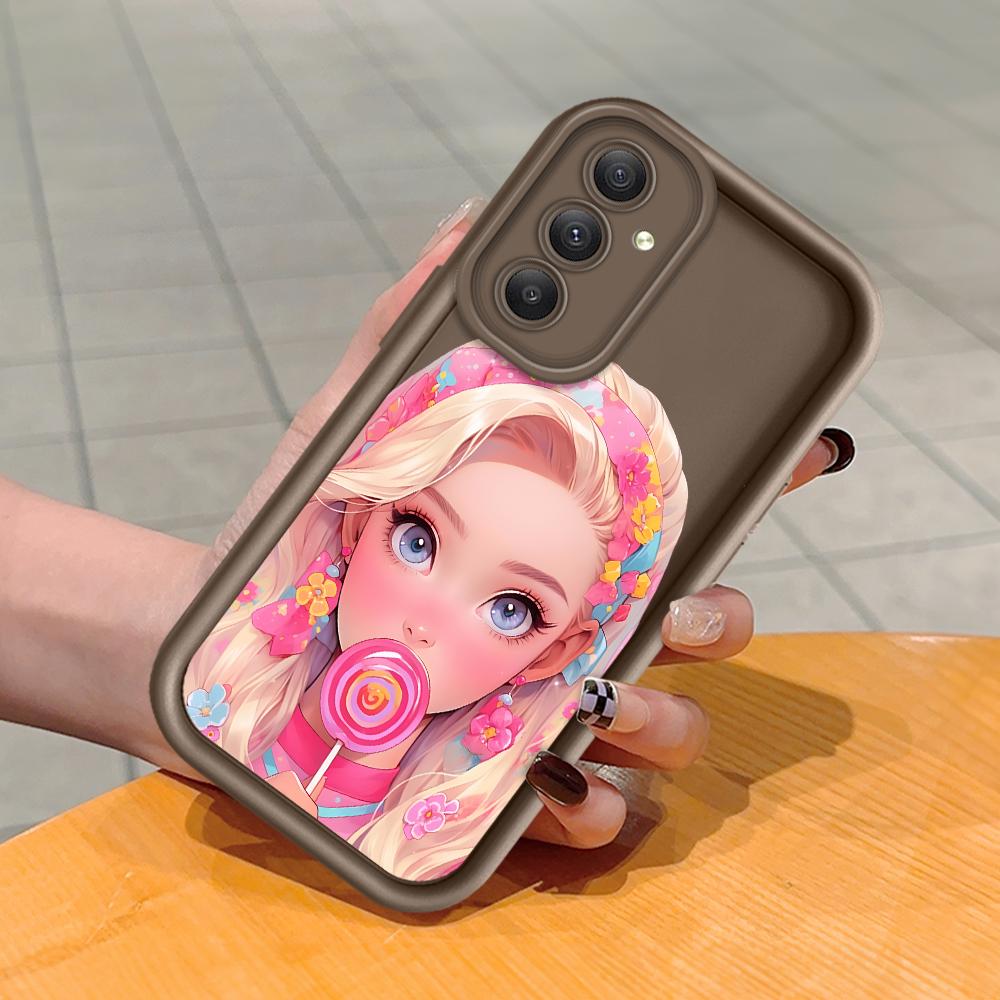 Soft Silicone Square Ladders Cartoon Pattern Full Cover Camera Protection Shockproof Case for Huawei Honor Xiaomi Redmi Samsung