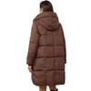 Women's Stylish And Elegant Hooded Over-the-knee Long Cotton-padded Coat, Thick And Warm Outerwear