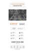 | Black and gray retro old polished white washed pattern straight wide leg loose jeans casual