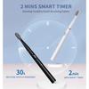 Smart Electric Toothbrush Rechargeable With 6pcs Replacement Head USB Tooth Brush Clean Whitening Sonic Toothbrush