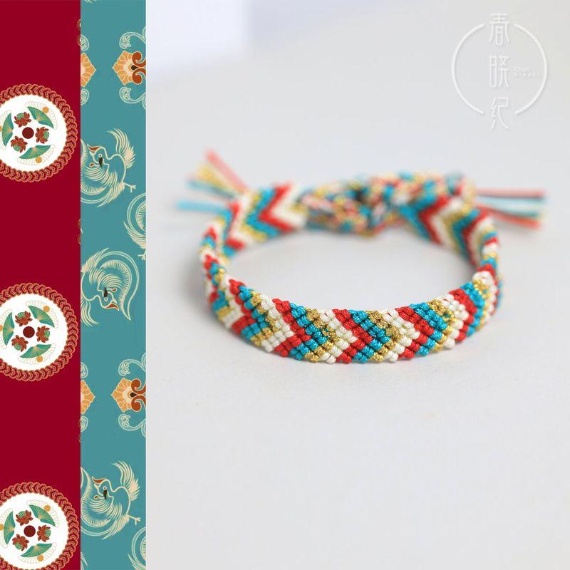 

Праздник Драконьих лодок Ланьшань Ремешок для переноски Набор материалов для DIY Плетеный вручную Браслет желаний Дружба Пара Плетеный шнур Подарок на Циси Green Yinghong