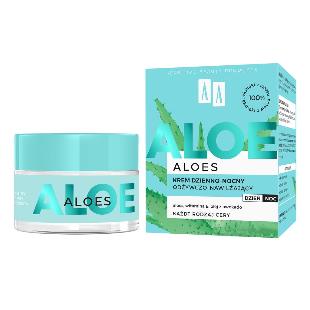 Aa Aloe Face Cream, Nourishing And Moisturizing, Day/Night 50