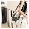 Damen Canvas Umhängetasche Ästhetische Stern Crossbody Tasche Handtasche mit großem Fassungsvermögen