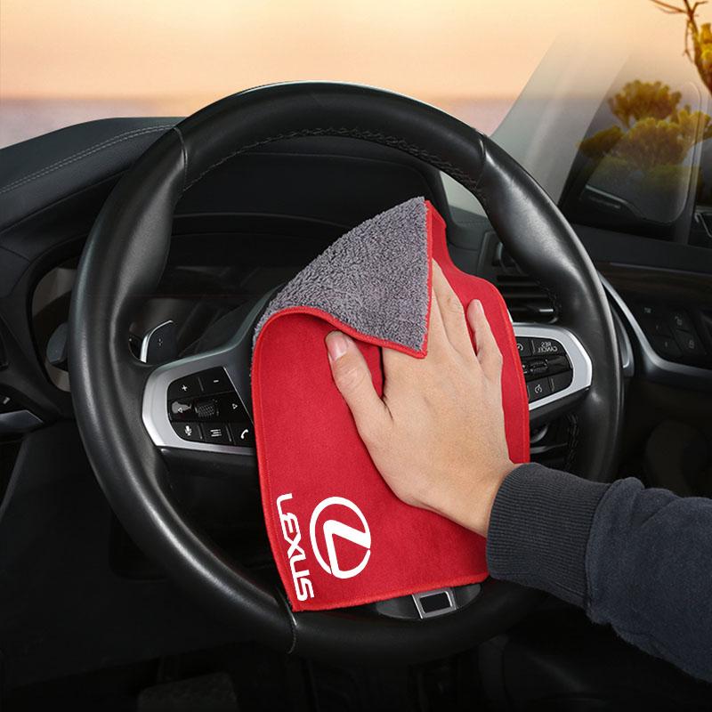 Auto Mikrofaserhandtuch Innenraum Reinigungs Lappen Tuch Für Lexus RX300 IS200 IS250 ES350 Ct200h UX250h NX300h RX350 ES300h RX400h NX