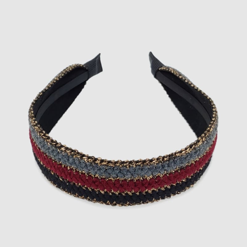 LALA Strick-Haarband P-Wein