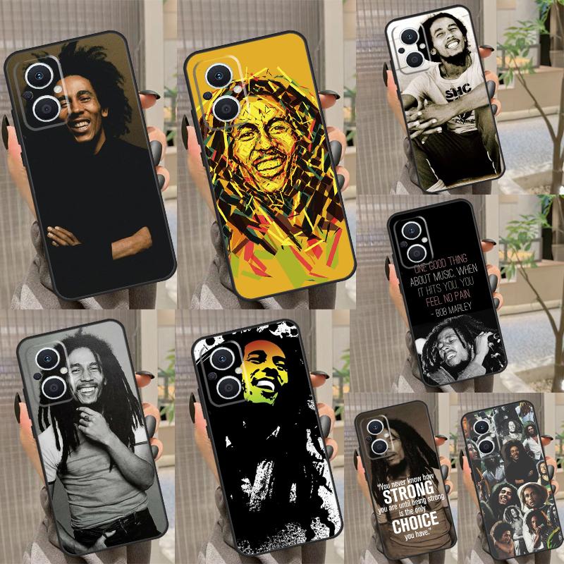 Bob Marley Zitate Rasta Reggae Rückseite Für OPPO Reno 6 7 8 Lite 3 4 5 Z 2Z 8T OPPO Find X6 Pro X2 X3 Neo X5 Lite Hülle