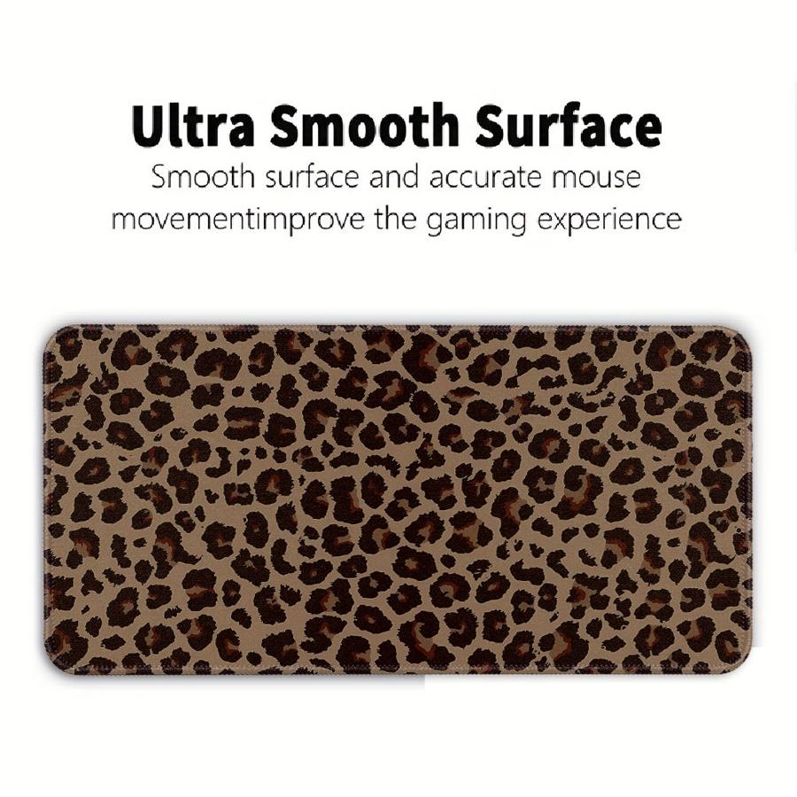 Sexy Leopardenmuster Wasserdichtes Mauspade Computer Laptop Pad Tastatur Mauspade Schreibtischzubehör Spielkonsole Pad Büro