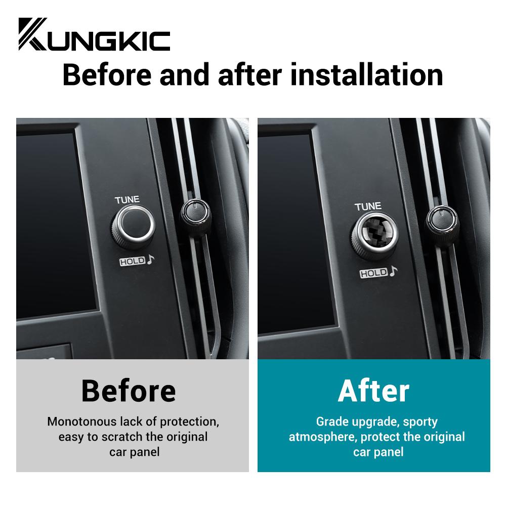 Real Soft Carbon Fiber Sticker For Subaru WRX/ WRX STI 2025 2025 2025 RHD LHD Central Control Screen Volume Knob Accessories