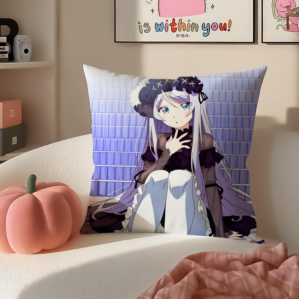 AAlya Sometime Hides Her Feelings in Russian Cushion Cover Pillowcase Short Plush Invisible zipper Room Sofa Cushion Cover