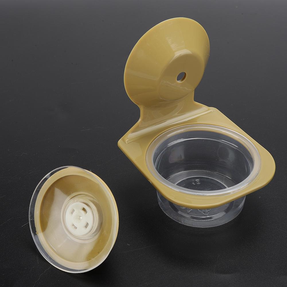ABS Plastic Pet Reptile Suspension Food Feeder Fixed Hanging Water Breeding Bowl Feeding ToolSingle