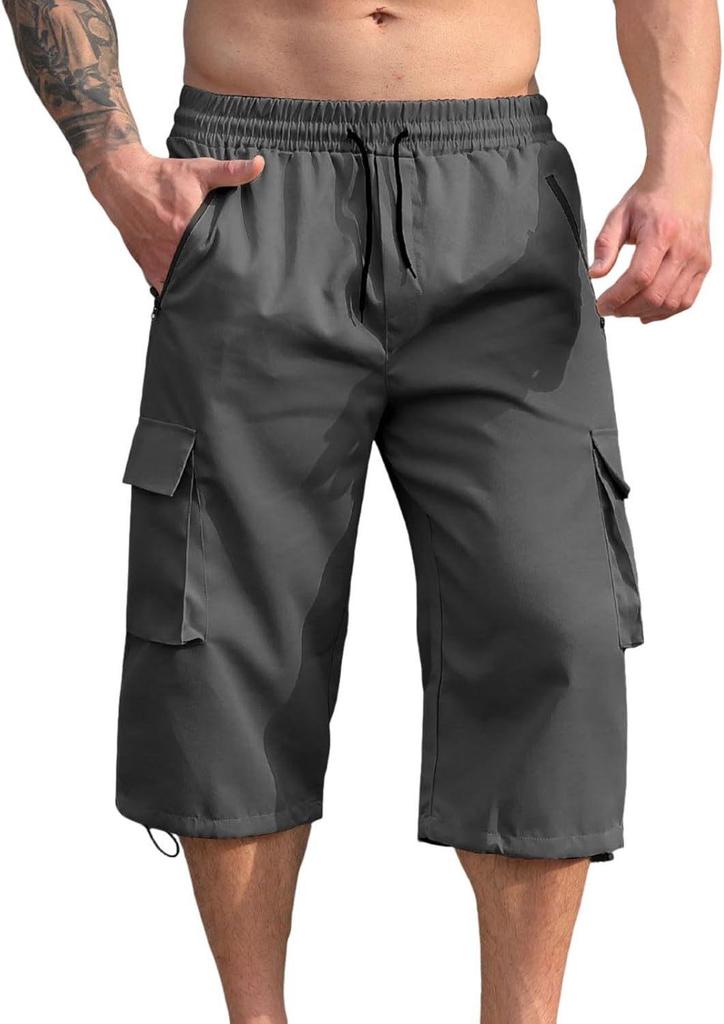 Men's Summer Outdoor Lace-up Workwear Casual Shorts