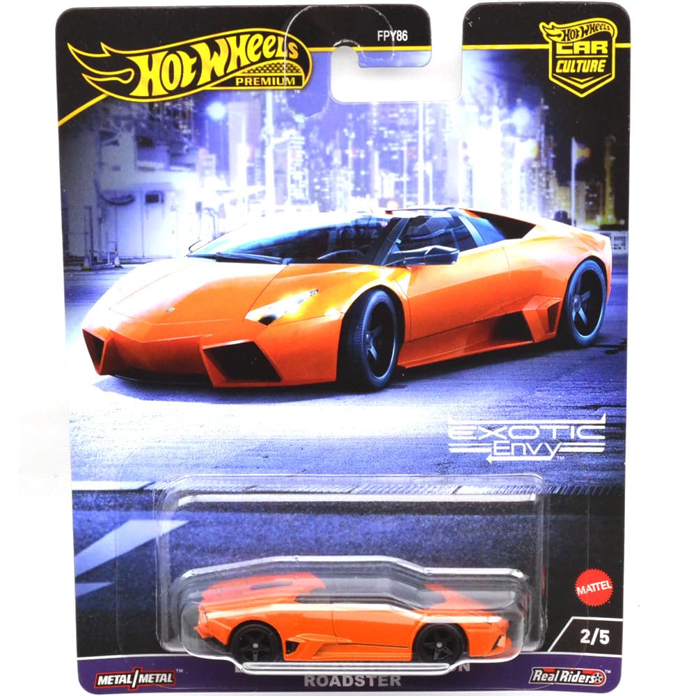 164 Scale “Car Culture G Case” “Exotic Envy – Lamborghini Reventon Roadster” синий