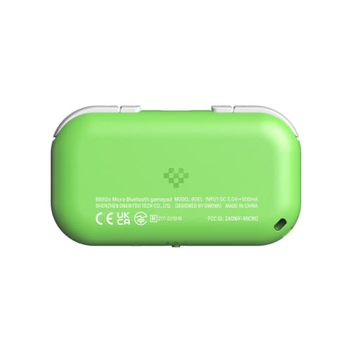8BitDo Micro Bluetooth gamepad kapesní mini ovladač pro Switch, Android, Raspberry Pi, podporuje režim klávesnice (Zelená)