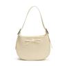 2025 new high-value bow design underarm bag Korean version niche simple casual portable shoulder bag women's bag