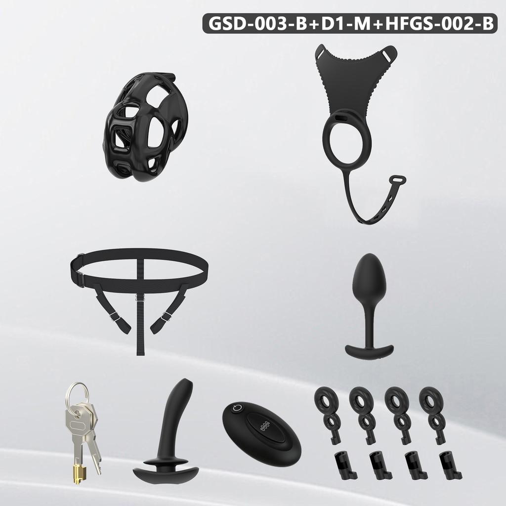 New Silicone Chastity Cage Sissy CB Lock Penis Cage Urethral Chastity Device Lower Body Restraint BDSM Training Adult Sex Toys