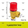 Integrated System: Air Source Heat Pump Buffer Tank with Underfloor Heating, Pressure Relief Valve, Air Vent, and Pressure Gauge