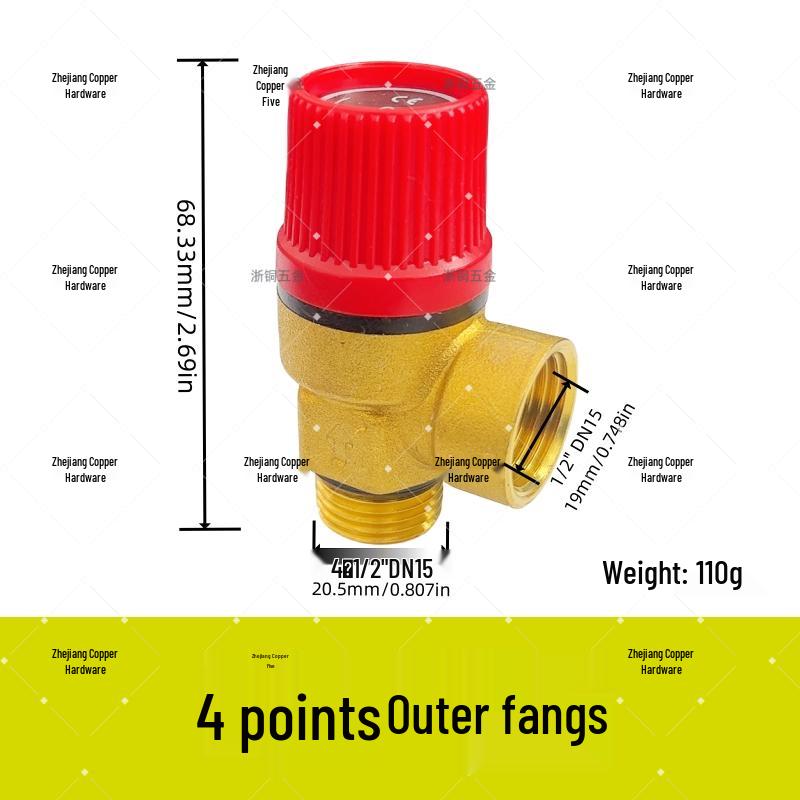 Integrated System: Air Source Heat Pump Buffer Tank with Underfloor Heating, Pressure Relief Valve, Air Vent, and Pressure Gauge