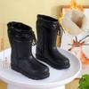 Fashion 2025 Luxury Designer Women Winter EVA Waterproof Booties Girl Classic Snow Boot Plush Ankle Short Boots Female Rainboots size 44