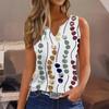 Women's Fashion Casual Vest Sleeveless V-Neck Pullover T-Shirt Tops
