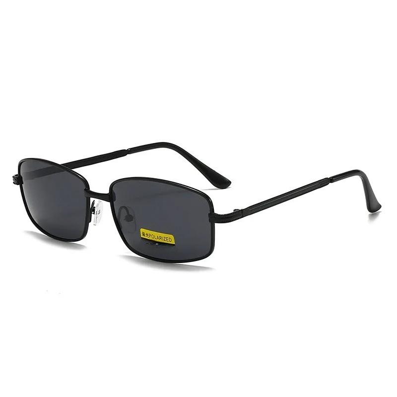 Square-Frame High-Definition Polarized Sunglasses for Men Outdoor Travel UV-Protective Eyewear Classic Driving Shades UV400