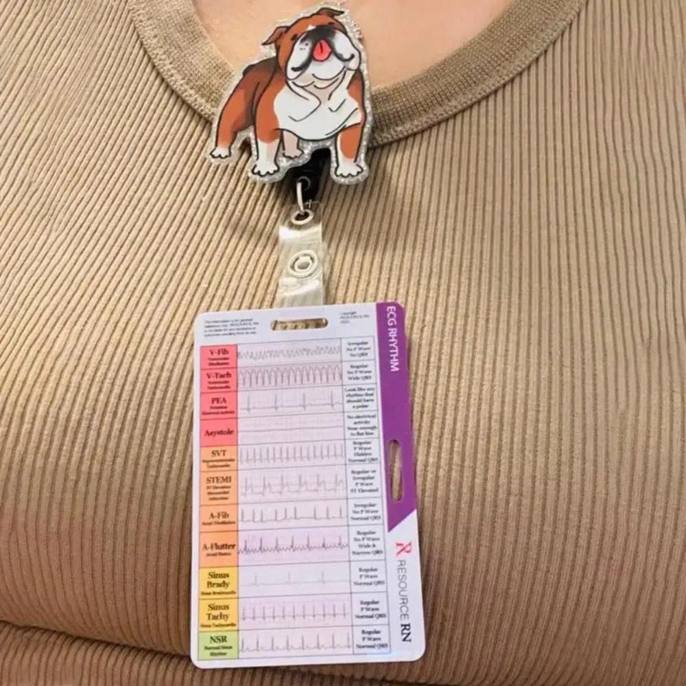 Precision Measurement Ecg/ekg Rhythm Pocket Card Measuring EKG Caliper  Household Tool