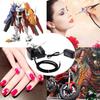 Ausuc Airbrush Mini Compressor Set Double Action Airbrush for Hobby Painting Spray Model Tattoo