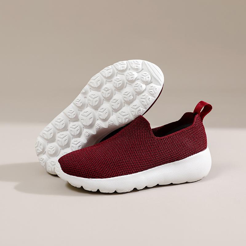 Men's Air Mesh Slip-On Sneaker Lightweight Casual Outdoor Walking Shoes Shock Absorption Custom Winter Spring Autumn