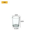 Thick Glass Aroma Candle Cup for Home & Hotel Decor