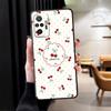 Case for Xiaomi Redmi Note 14 13 Pro Plus 12 11 12C 13C A1 9 8 7 14C 10 A4 A5 A3 K80 Phone Cover K40 A2 A1 Cartoon Cherry