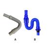 Under Sink Wash Basin Pipe Deodorization Retractable Flexible Plastic Drain Tube Kitchen Bathroom Draining Tub Plumbing