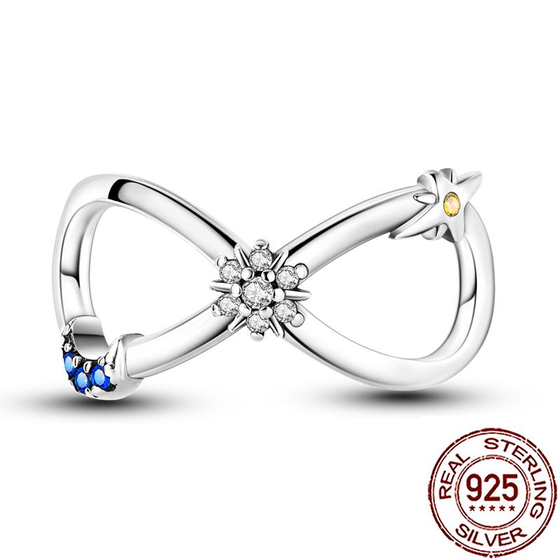 

Підвіски Мідний Місяць Зірка Нічне Небо Галактика Небесні Підвіски Підходять для Браслета-Змії Ланцюжка Намиста Жіночі Прикраси Своїми Руками