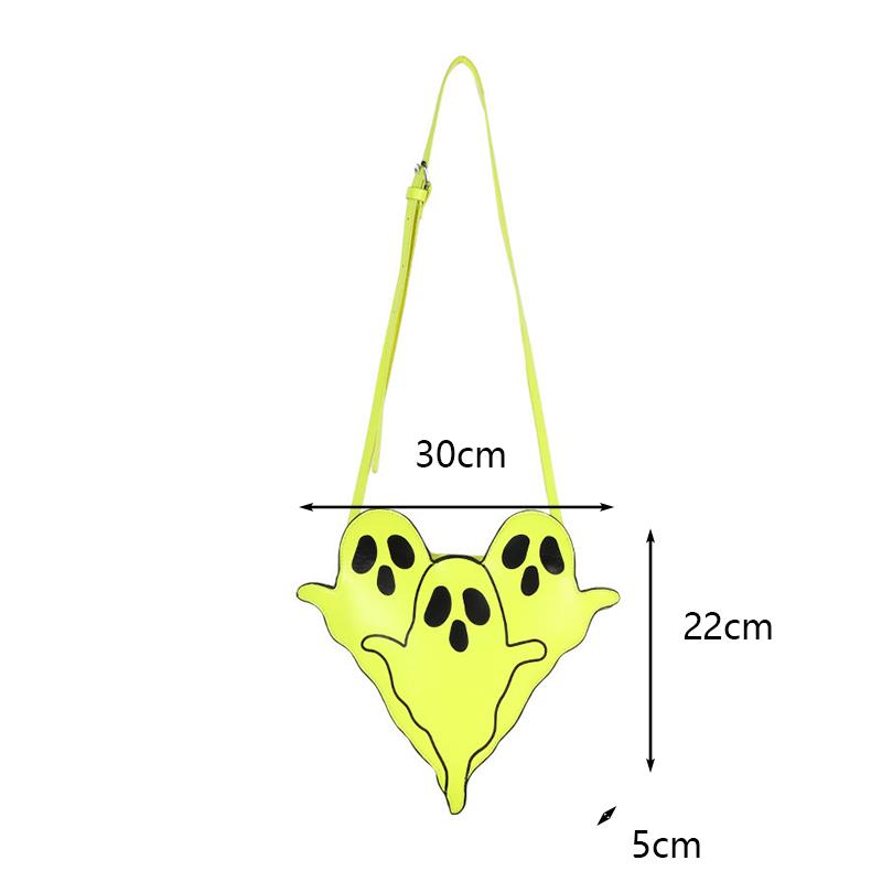 Готическая сумка через плечо с призраком для женщин — фото 20