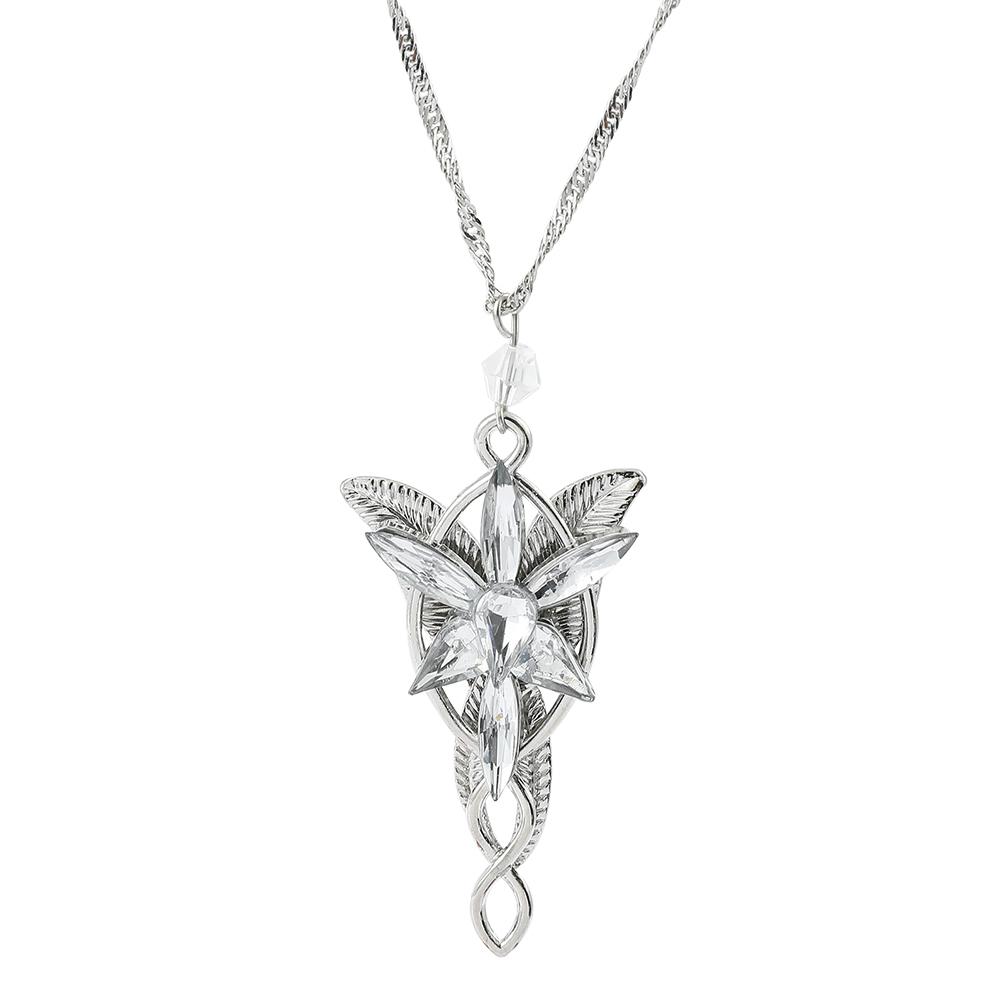 

Movie Merchandise Lord of the Rings The Twilight Star Pendant Necklace Elf Princess Cosplay Pendant Fashion Everyday Wear