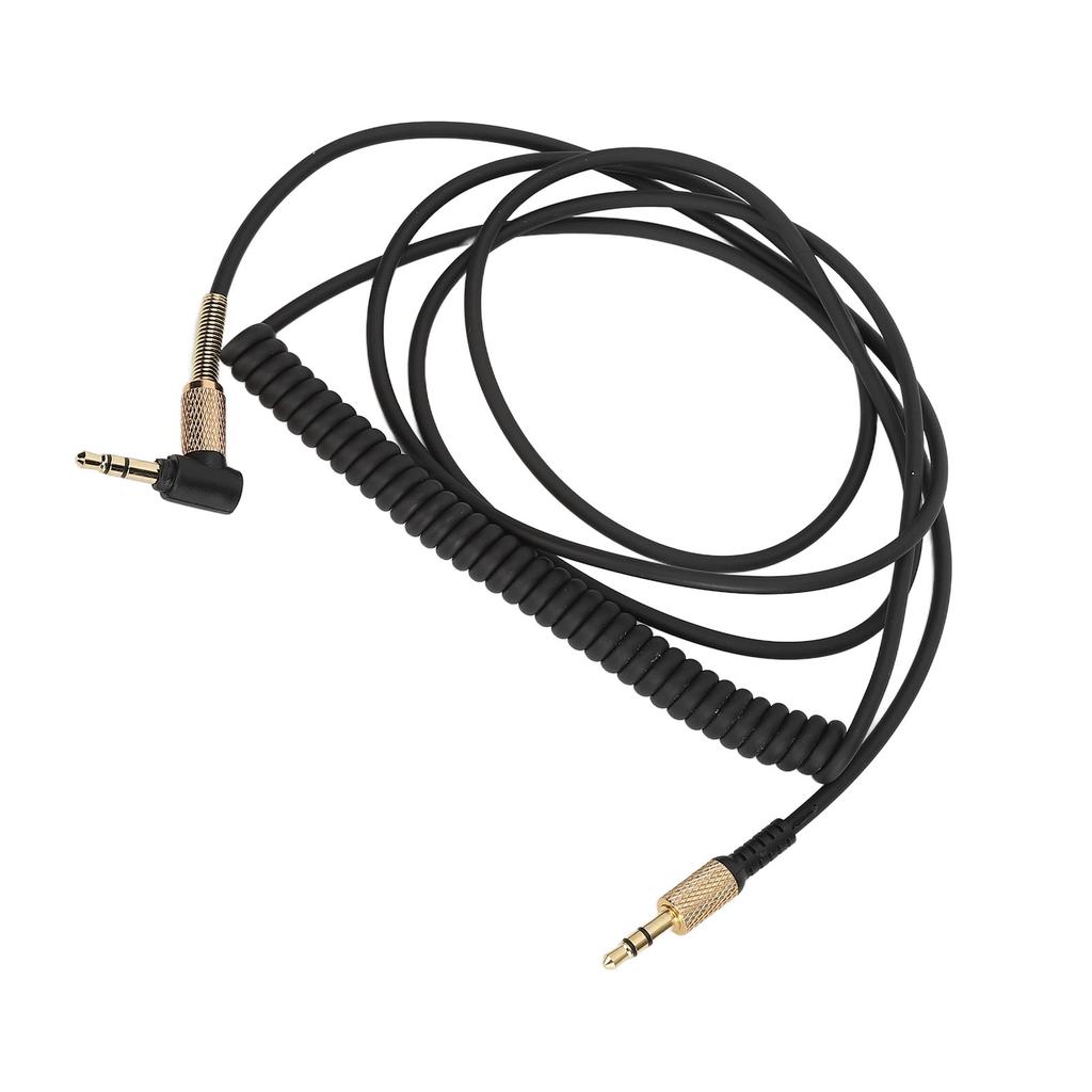 3.5mm to 3.5mm Coiled Cable Replacement 3.5mm Male to 3.5mm Male Cable Extension Cord for Monitor 2 II Mid A.N.C Major