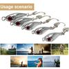 4Pcs Metal Fishing Lure Jigging Lure Cast Fishing Artificial Baits Sinking Spoons Baits with Hooks 5-30g Fishing Tackle