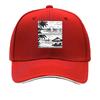 Tropical Beach Sunset Palm Tree Ocean Sailboat Sketch Sandwich Baseball Cap Unisex Women Sun Cap Outdoor Workouts Hat