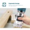 Electric Trimmer 30000r/min Electric Wood Laminate Edge Hand Trimmer Router Joiners Set 1200W